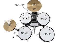 XDrum Schlagzeug Junior Pro