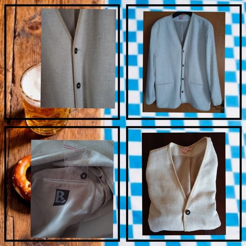 Herren janker beige 52 - herren,