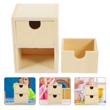  2 Stück unbemalte kleine