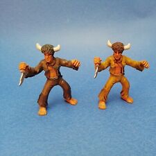 2 Figuren passend zu Papo Schleich Revell Peyo Bully Indianer Western  