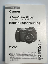 CANON PowerShot Pro1 Bedienungsanleitung / deutsch