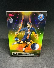 Senny Mayulu /99 Patch Rookie - Match-worn - Topps Team Set Paris 2024/25 Relic