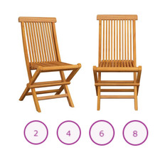 Klappbare Gartenstühle