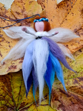 Fee aus Märchenwolle gefilzt