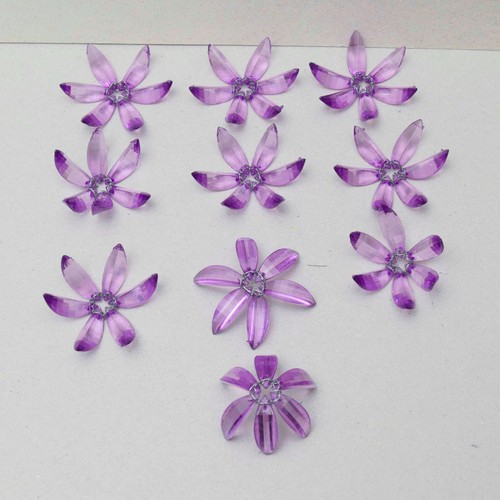 Deko blumen acryl tischdeko - acryl,
