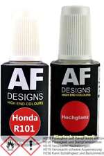 Lackstift Honda R101 Candy Glory Red Motorradlack + Klarlack je 20ml Autolack Se