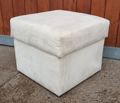 60er vintage hocker sitzkissen - hocker,