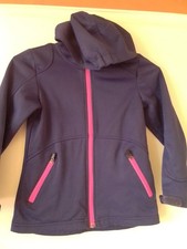 Softshell Jacke 122 128 Blau