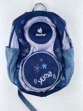 Deuter Yuma Mini Rucksack 8 L / Blau Lila/ Kinder Rucksack / Blumenmuster