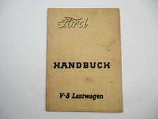 Ford V8 LKW Handbuch Betriebsanleitung 1940er Jahre