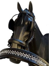 WEISSL Fahrzaum Glitzer mit