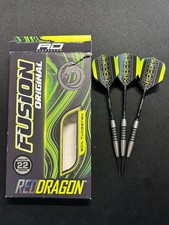 Red Dragon Fusion Original RD Pro Design 22g 90% Tungsten Darts Set