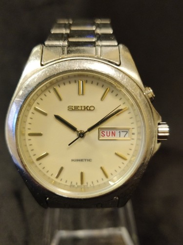 Seiko kinetic 5m43 0e10 men - seiko, 5m43-0e10