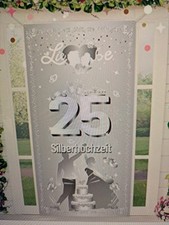 Silberhochzeit Türbanner für
