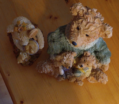 Teddybär figuren set stück - teddybär, figuren-set