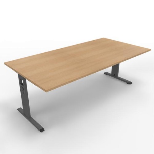 Schreibtisch 200x100x65 cm - schreibtisch, 200x100x65-85