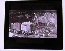 Bergbau Zuförderung mit