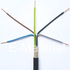 Erdkabel NYY-J 5x1,5 mm² 100m Ring- Stromkabel  Kupferkabel Stromleitung Neu