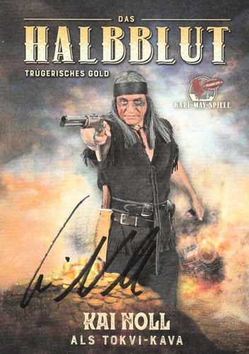 Kai noll sign autogrammkarte - kai,