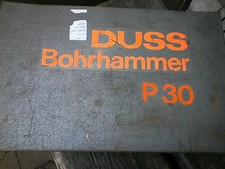 duss bohrhammer ankerandrieb defekt p 30