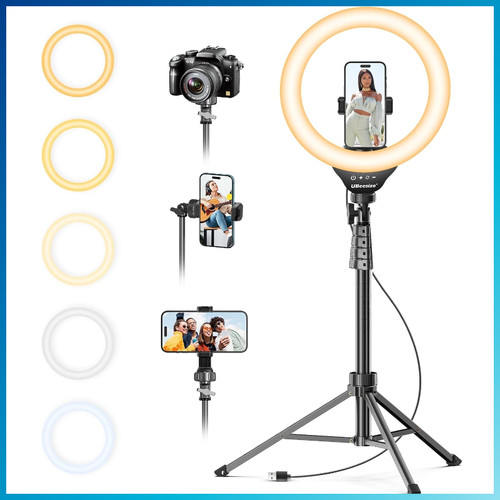 Ringlicht zoll dimmbar - 12,