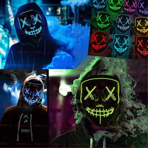 Halloween maske led - maske,