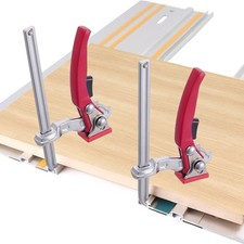 2x Tischklemme Holzbearbeitungsklemme Tischhalterung Ratschenklemme 160x60 mm