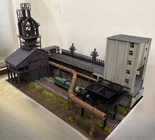 HO 1/87 Diorama Turmdrehkran
