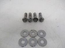 Schrauben + Chrom Unterlegscheiben Fußrasten  YAMAHA XV535 Virago VJ01 98-2002