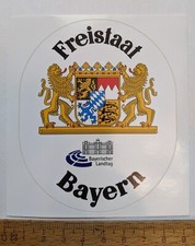 Aufkleber Sticker Freistaat