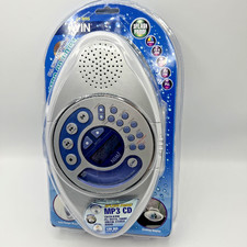jWIN Shower Radio AM FM MP3 CD