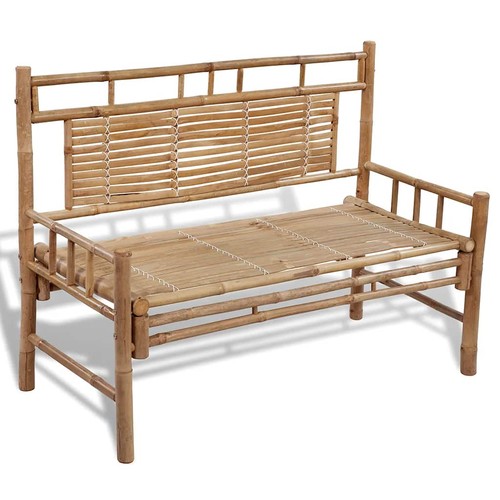 Bambus sitzbank gartenbank - bambus,