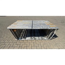 Alu-Vertikalrahmen 2,00 x 0,73 m ohne Bordbrettzapfen Layher/Assco/Alfix/MJ gebr