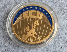Münze Farb-ECU Göde Europa