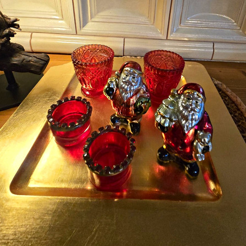 Gilde teelichthalter set glas - set,,
