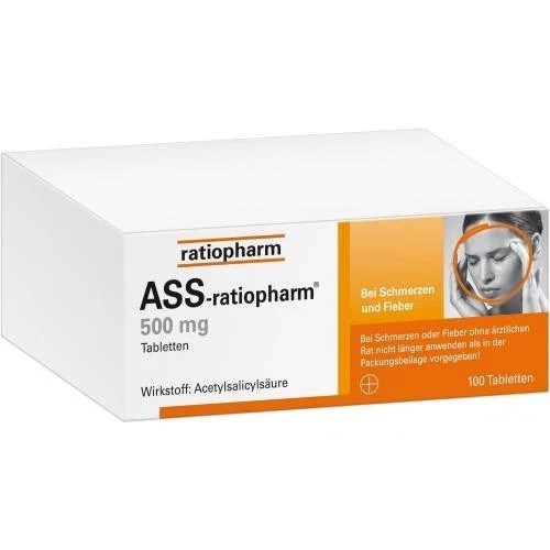 Ass ratiopharm 500 - 500, mg