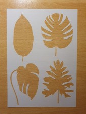 Schablone Blätter 2 Ornament