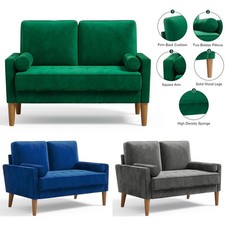 2 Sitzer Sofa 121cm Velvet