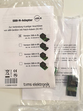 2 Stück TAMS Elektronik S88-A-BL 44-09100-01 Adapterstecker S 88