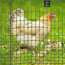 Premium Hühnerzaun 112cm VOSS.farming farmNET 50m Geflügelnetz 2 Sp ohne Strom