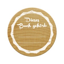 Woodies Holz Stempel, Exlibris
