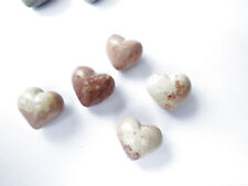 Schmuck-stck Speckstein Herz verschiedene Größen Deko Handschmeichler Reiki 