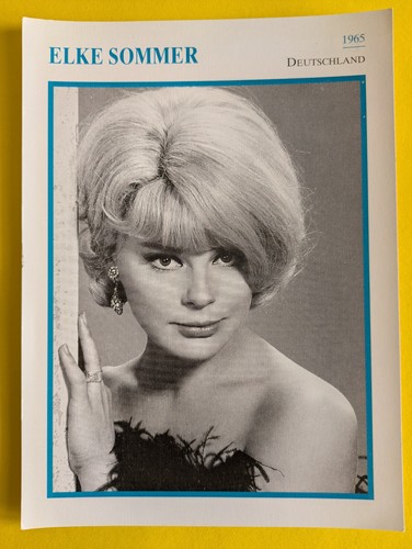 Elke sommer filmstar - sommer,