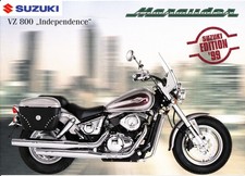 Suzuki VZ 800 Marauder Prospekt Brochure   4 Seiten   11 -  1998