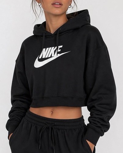 Nike club fleece damen cropped - fleece,