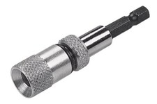 Wolfcraft Bithalter mit Magnet und Tiefenanschlag Bit Halter