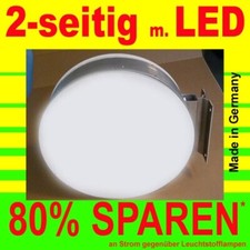 Werbekasten beleucht 2-seitig