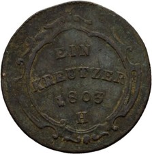 RDR Burgau Kreuzer 1803 H