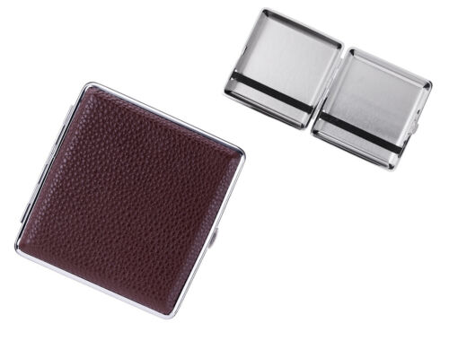 Echtes leder zigaretten etui - echtes,