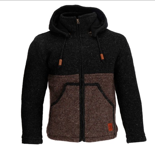 Unisex strickjacke wolle - unisex,